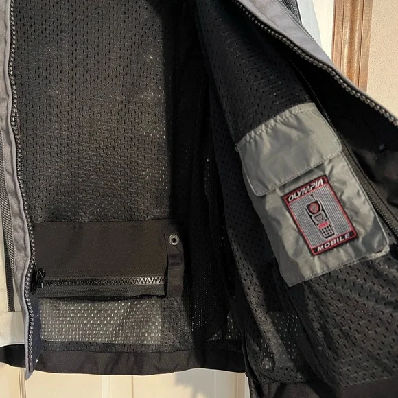 Olympia Motorcycle jacket with vents and pads - Picture 4 of 6